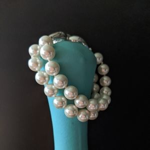 Lauren Ralph Lauren Double Pearl Bracelet